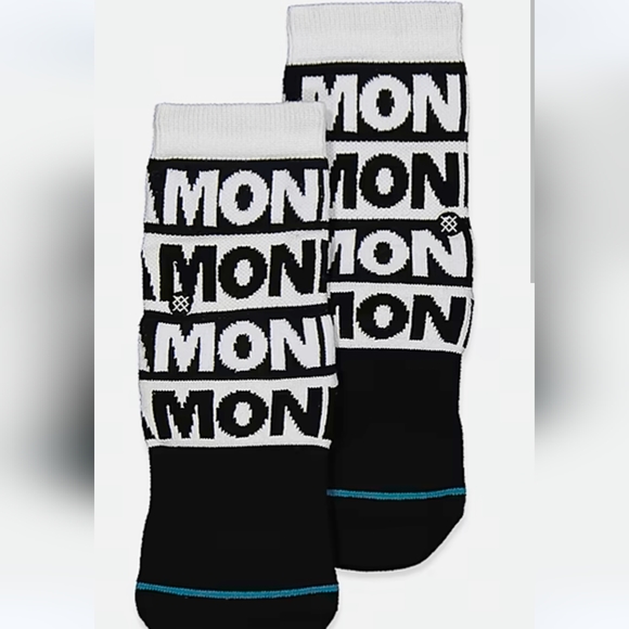 Stance Ramones socks kids size small youth 7-10 - Picture 1 of 8